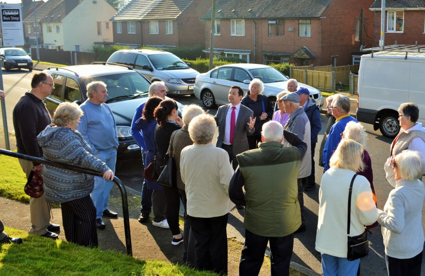 Chris Green MP, 518 bus service 2