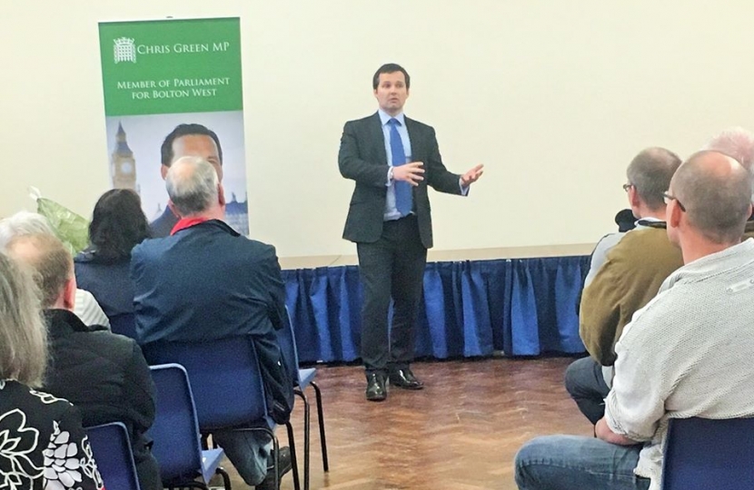 Chris Green MP Blackrod MYMP