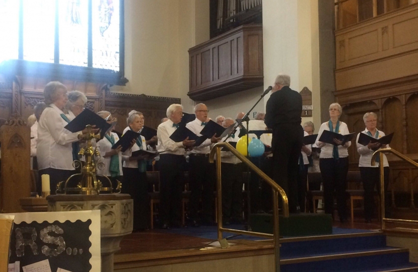 Performance from the Ladybridge singers