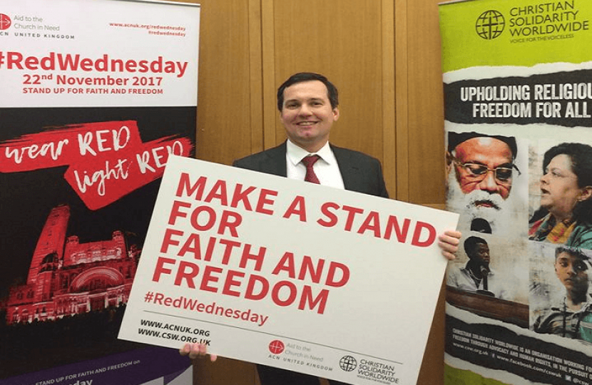 Chris Green MP Red Wednesday