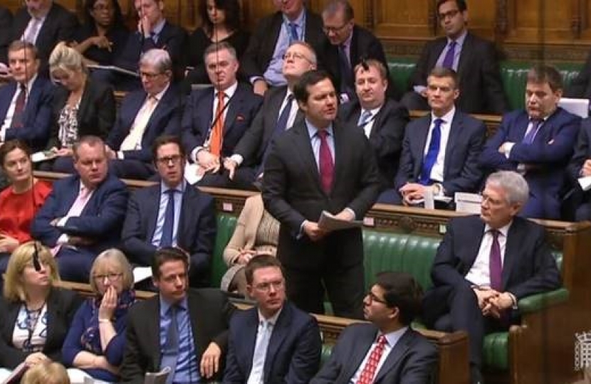 Chris Green MP PMQs