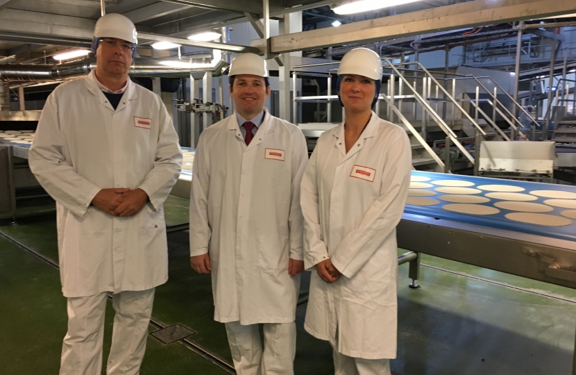 Chris Green MP visits Stateside Foods