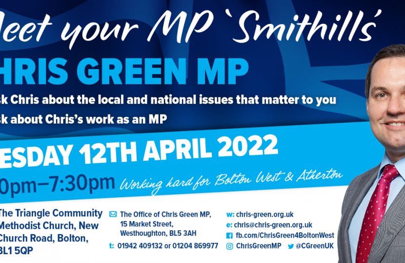 Meet Your MP Smithills