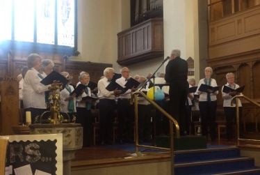 Performance from the Ladybridge singers