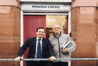 Chris Green MP Atherton Library