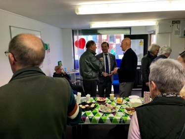 Chris Green MP at coffee morning