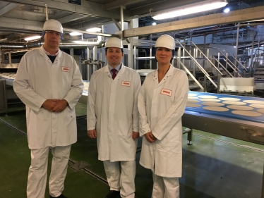 Chris Green MP visits Stateside Foods